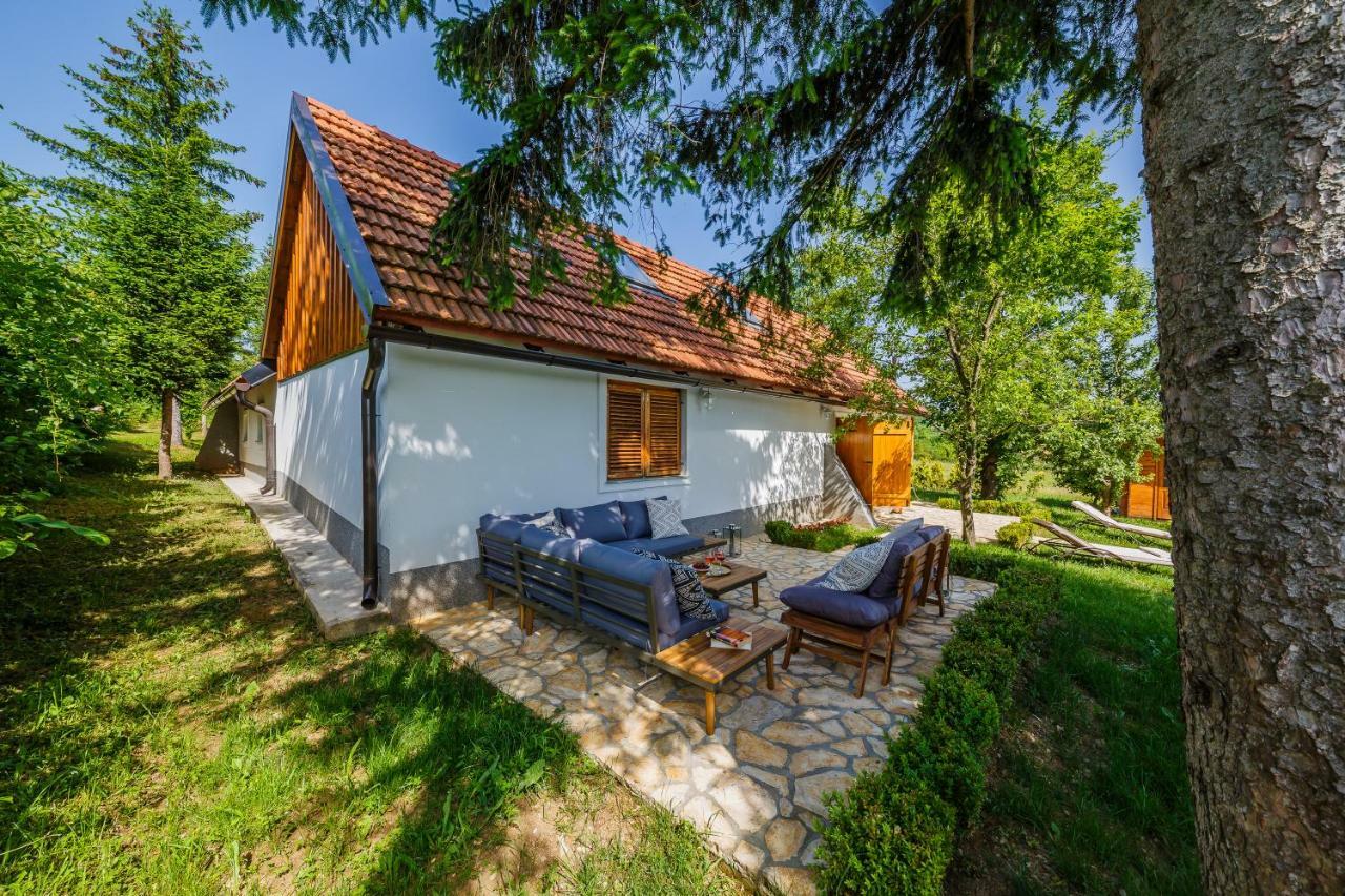 Beautiful Cottage With Heated Pool For 22 Ppl Plaski Екстер'єр фото