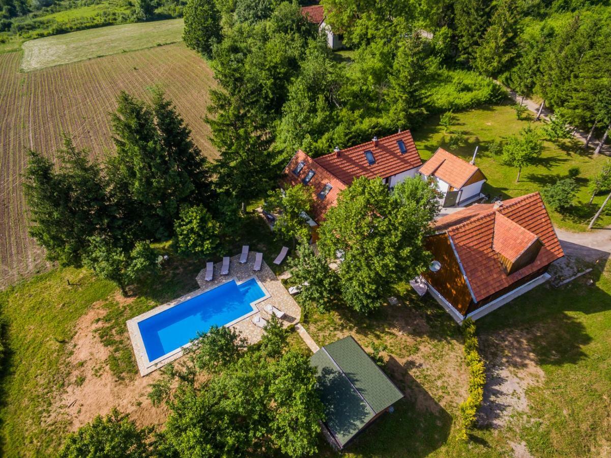 Beautiful Cottage With Heated Pool For 22 Ppl Plaski Екстер'єр фото